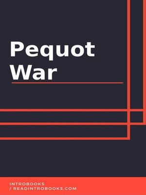 cover image of Pequot War
